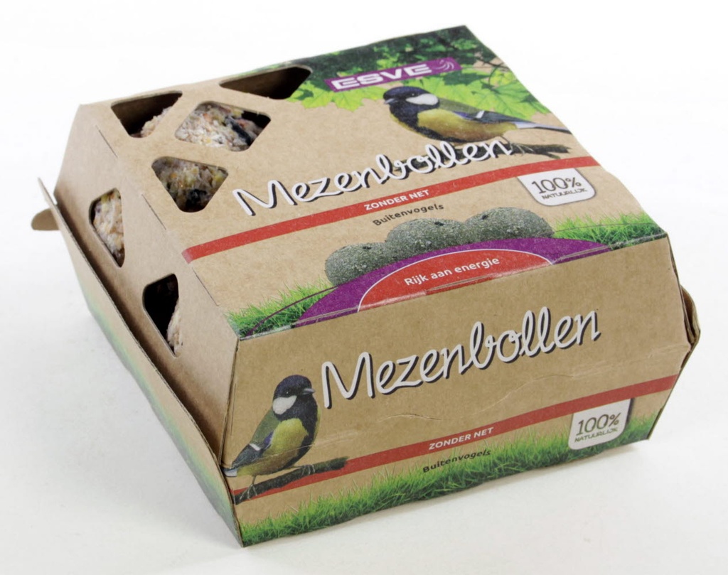 Mezenbollen zonder net