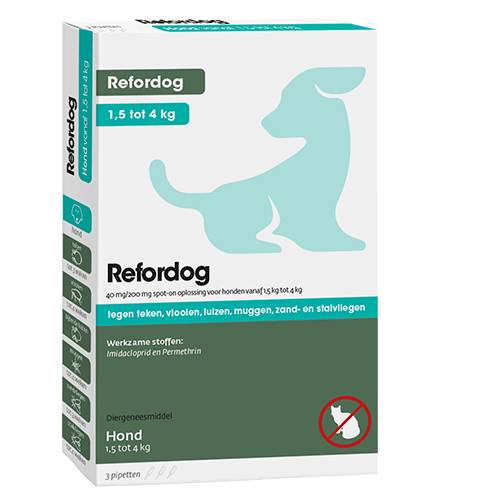 Refordog Spot-On Hond 3 Pipet