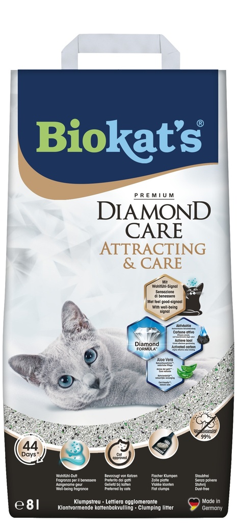 Biokat's Diamond Care Attracting & Care 8 ltr.