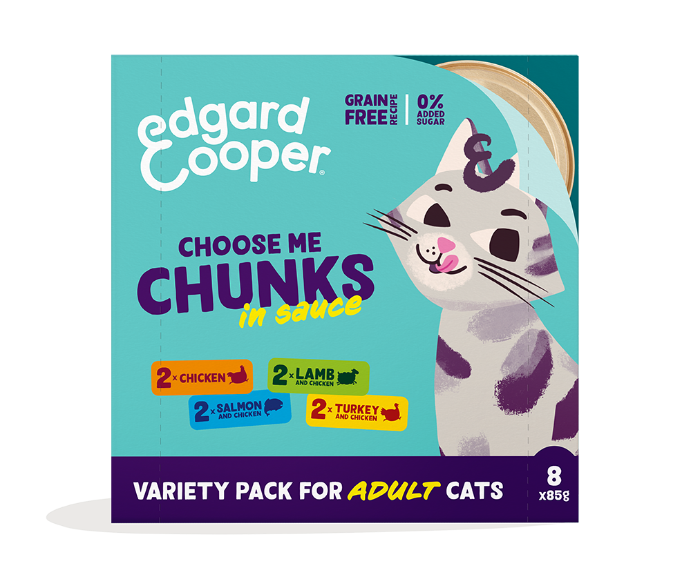 Edgard & Cooper Cat Adult Multipack Chunks In Sauce