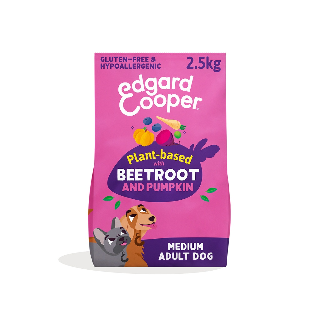 Edgard & Cooper Dog Medium Adult Beetroot And Pumpkin