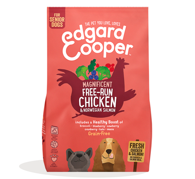 Edgard & Cooper Dog Senior Free-Run Chicken & Norwegian Salmon