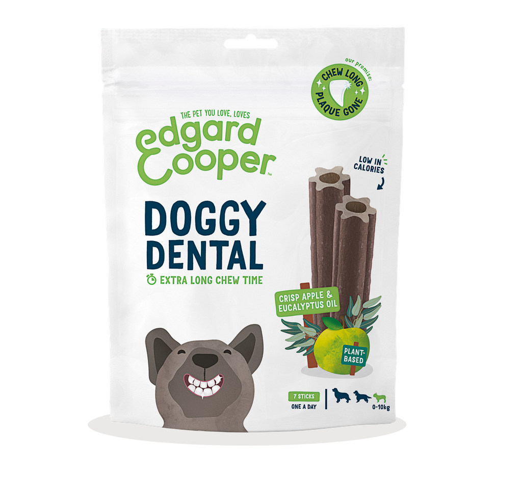 Edgard & Cooper Doggy Dental Apple & Eucalyptus 8 x 7 st.