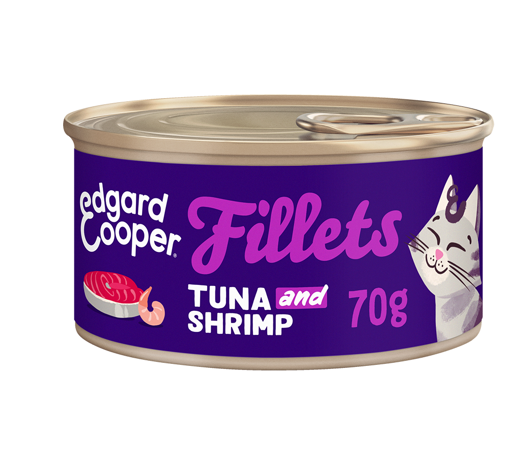 Edgard & Cooper Cat Tuna And Shrimp Fillets 24 x 70 gr.