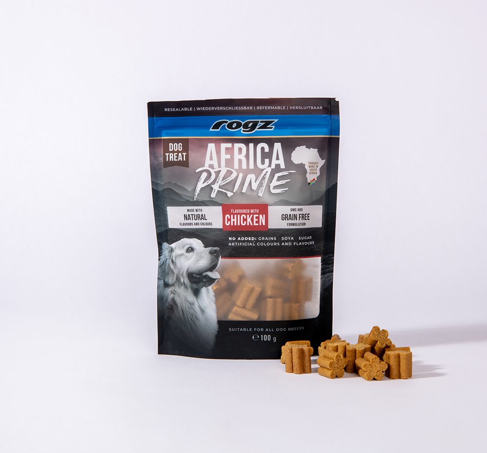 Rogz Dog Treat Kip 6 x 100 gr.