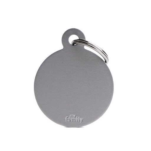 [MF25836] MyFamily Big Round Aluminum Grey