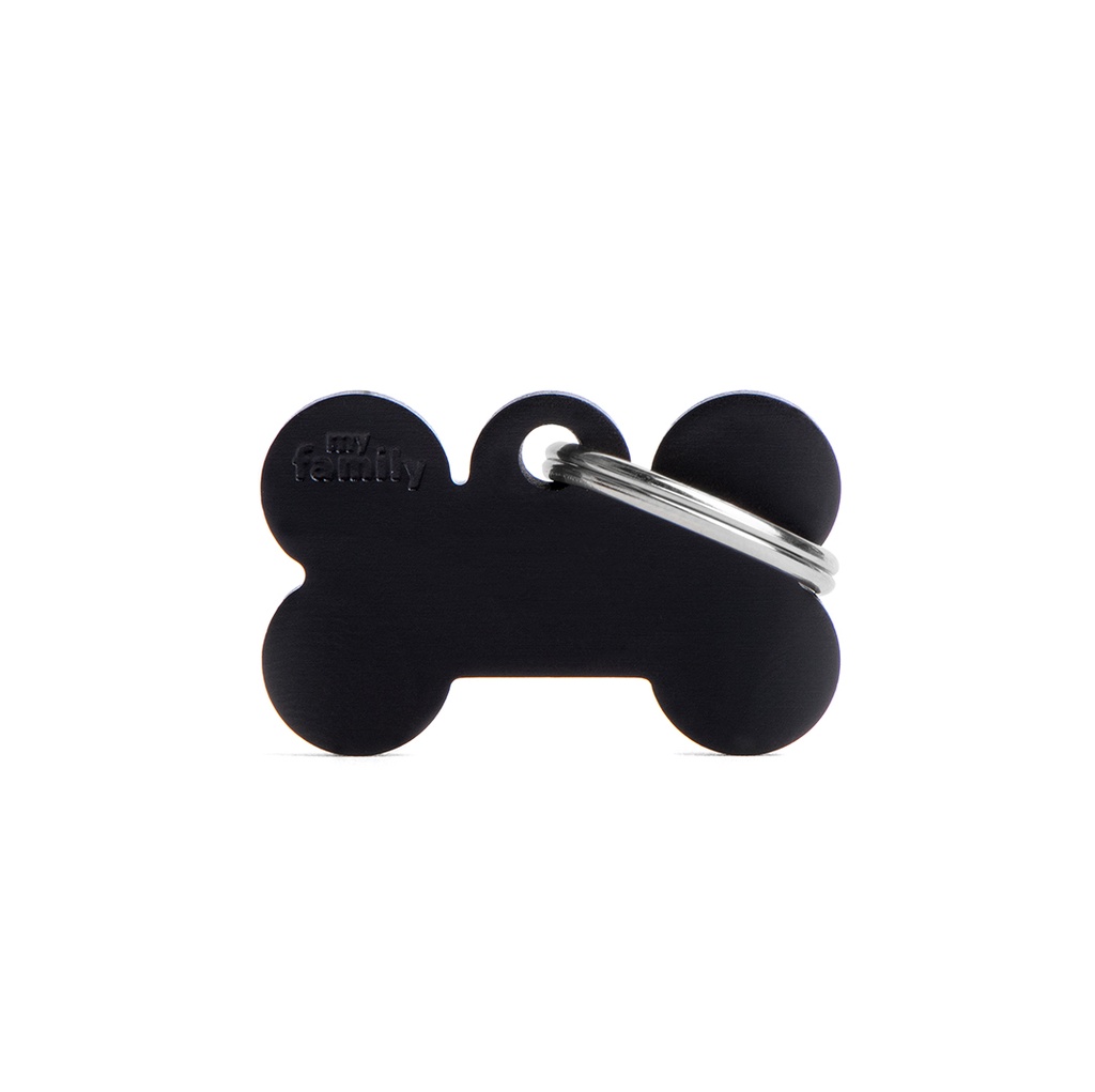 MyFamily Small Bone Aluminum Black