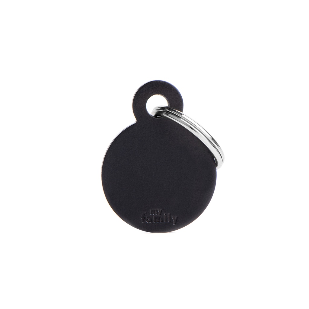 MyFamily Small Round Aluminum Black