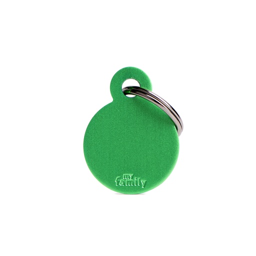 [MF25431] MyFamily Small Round Aluminum Green