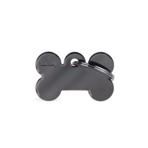 [MF85085] MyFamily Small Bone Black Brass