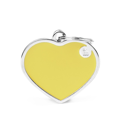 [MF21588] MyFamily Big Heart Yellow
