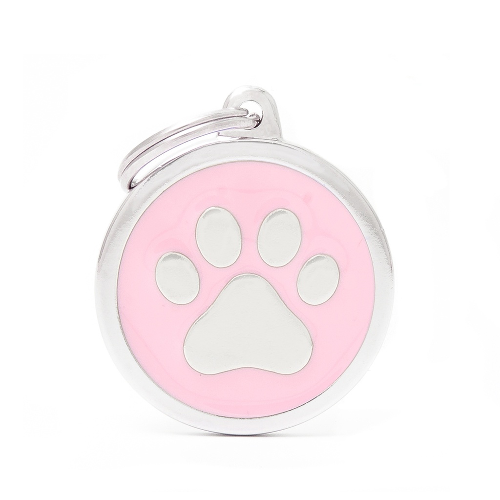 MyFamily Pink Big Circle Paw