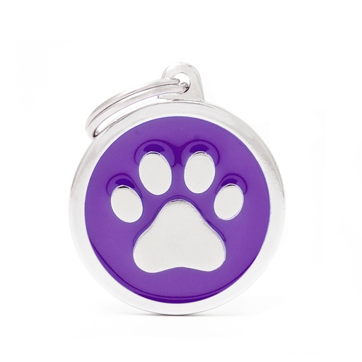 [MF25961] MyFamily Purple Big Circle Paw