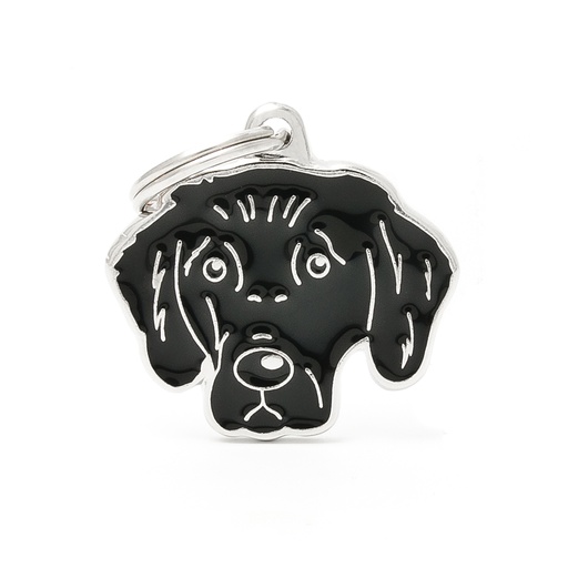 [MF25107] MyFamily Flat Coated Retriver