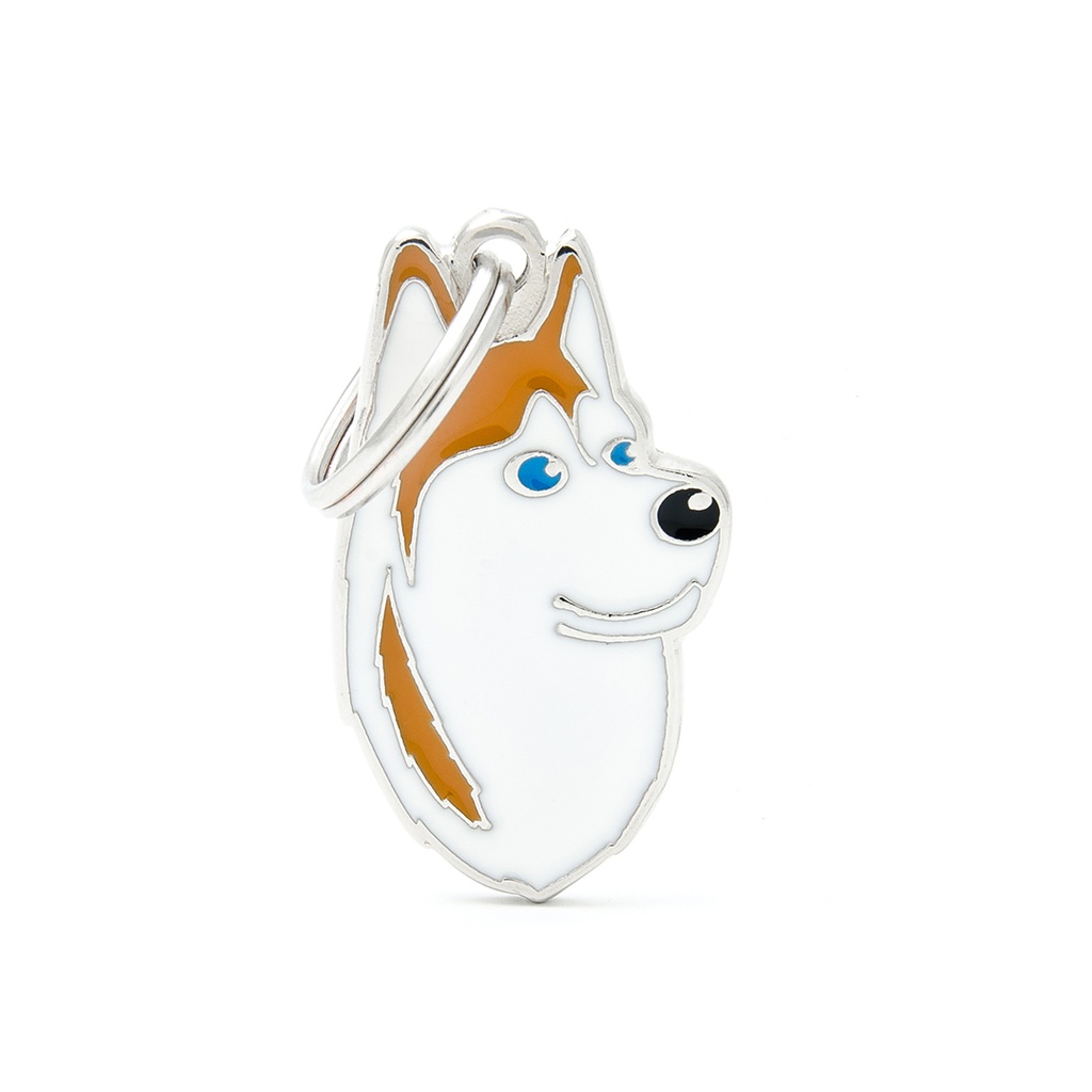 MyFamily White And Orange Husky 