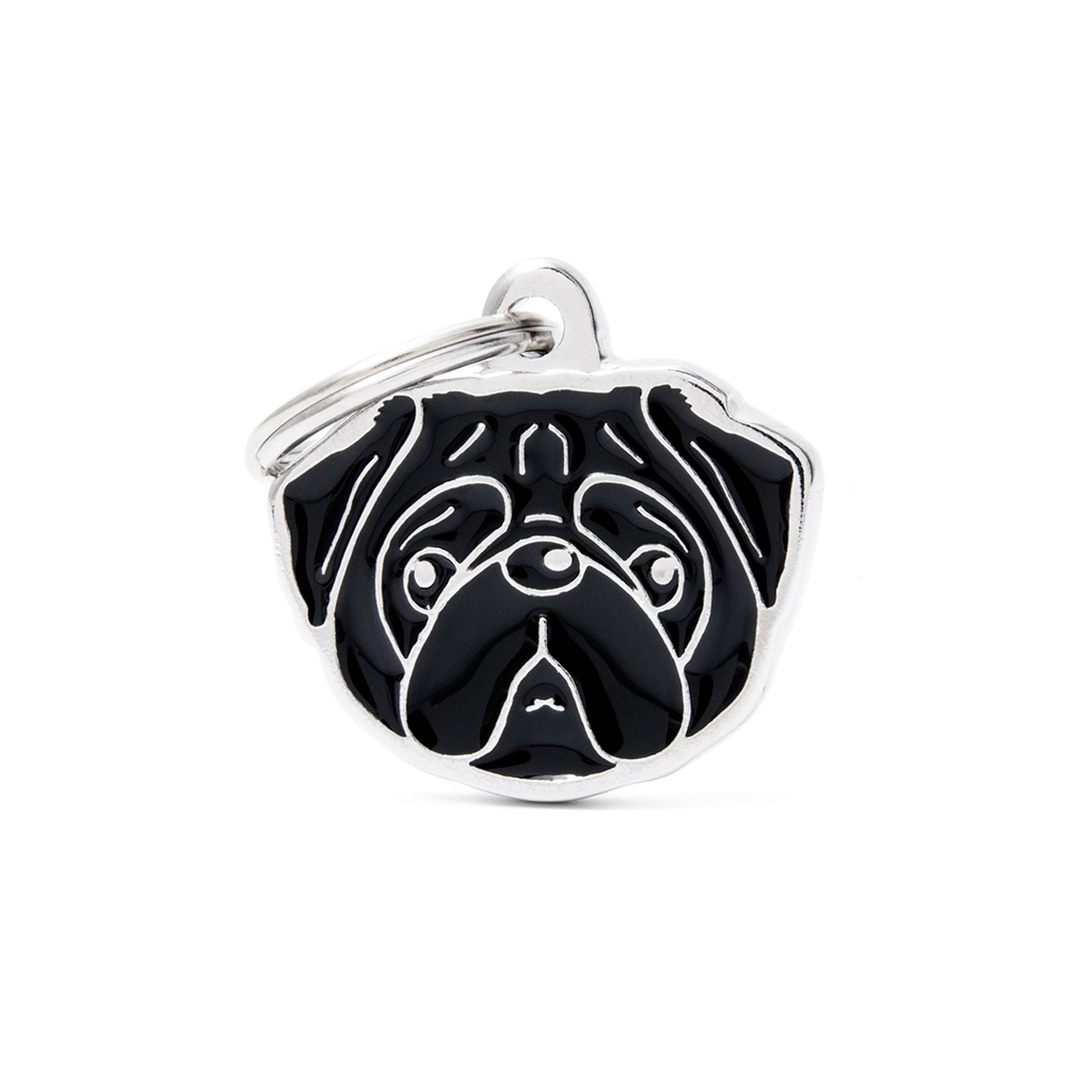 MyFamily Black Pug 