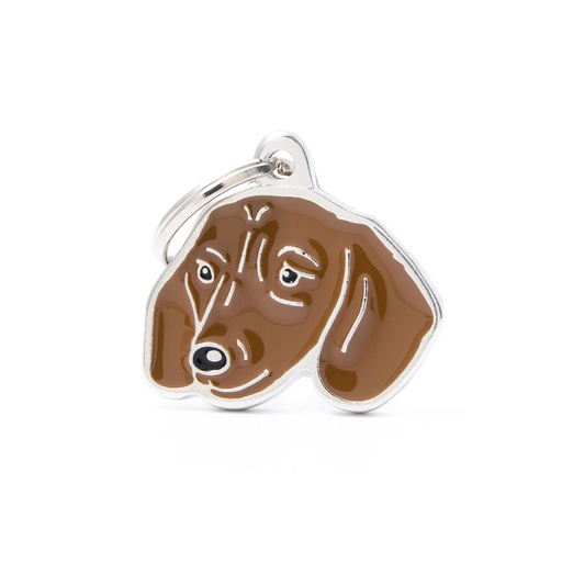 [MF25857] MyFamily Fawn Dachsund