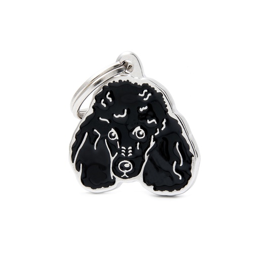 [MF25853] MyFamily Black Poodle