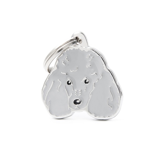 [MF25852] MyFamily Grey Poodle 
