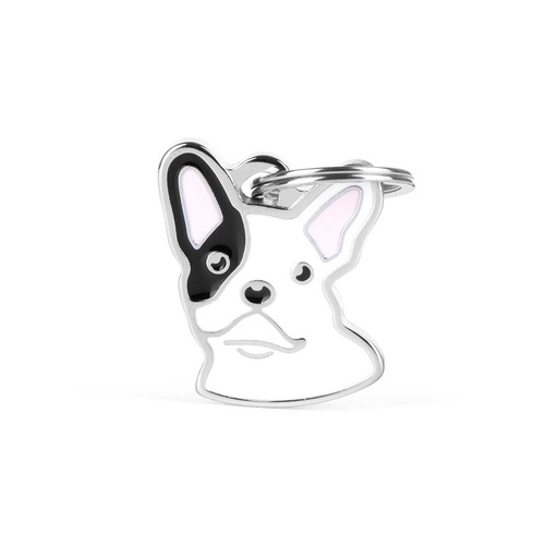 [MF25037] MyFamily White French Bulldog 
