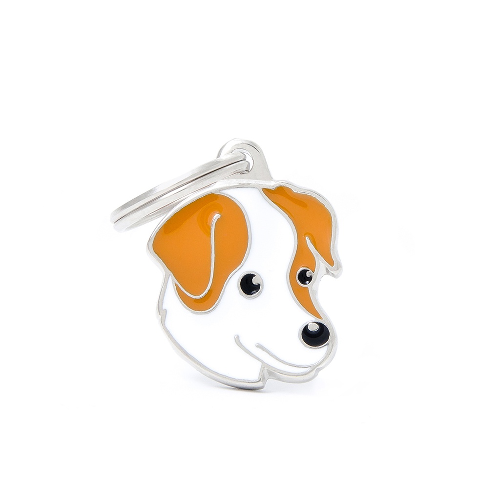 MyFamily White And Brown Jack Russell 