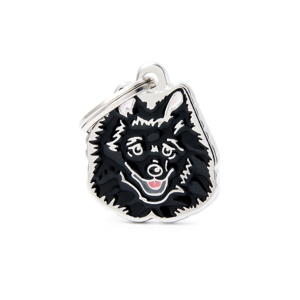 MyFamily Black Italian Spitz