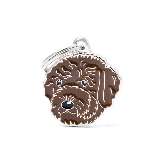 [MF25798] MyFamily Brown Romagna Water Dog
