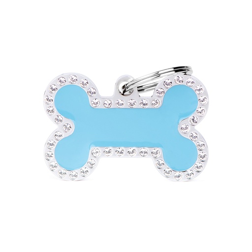 [MF25150] MyFamily Light Blu Glam Bone