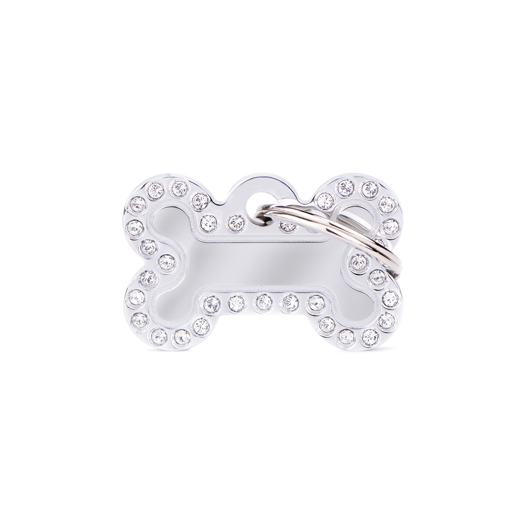 MyFamily White Small Glam Bone