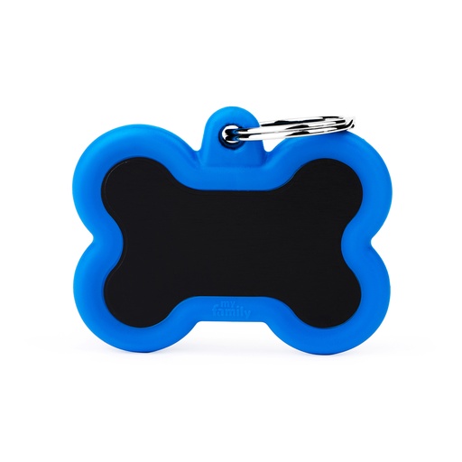 [MF21463] MyFamily Aluminium Black Bone With Blue Rubber