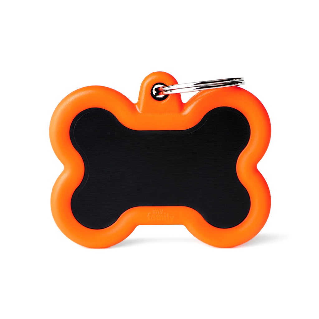 MyFamily Aluminium Black Bone With Orange Rubber