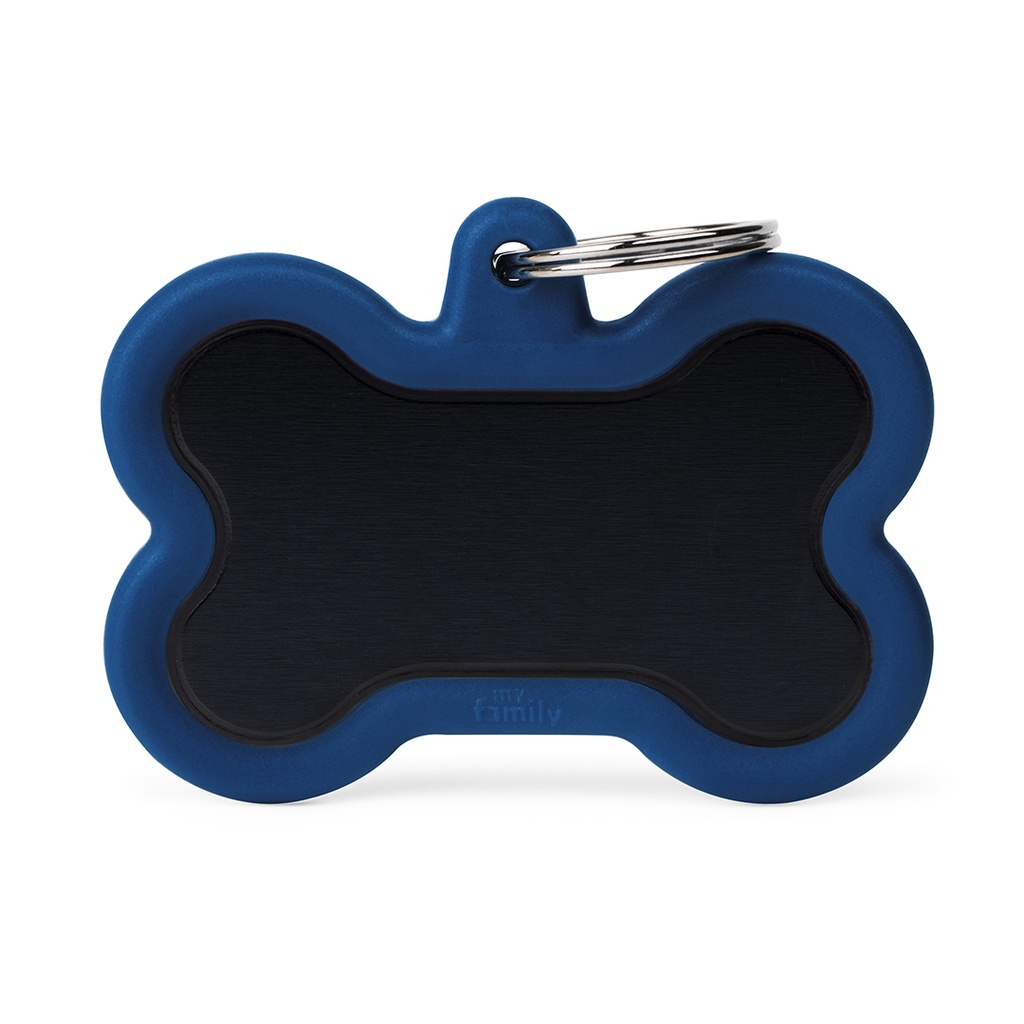 MyFamily Aluminium XL Black Bone With Dark Blue Rubber