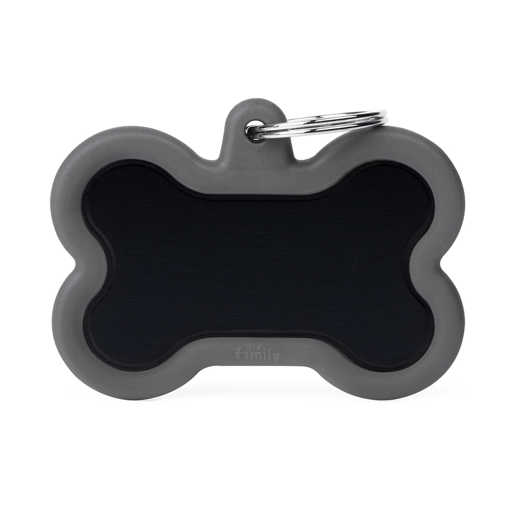 MyFamily Aluminium XL Black Bone With Grey Rubber