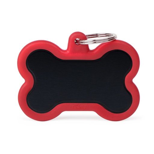 [MF21534] MyFamily Aluminium XL Red Bone With Red Rubber