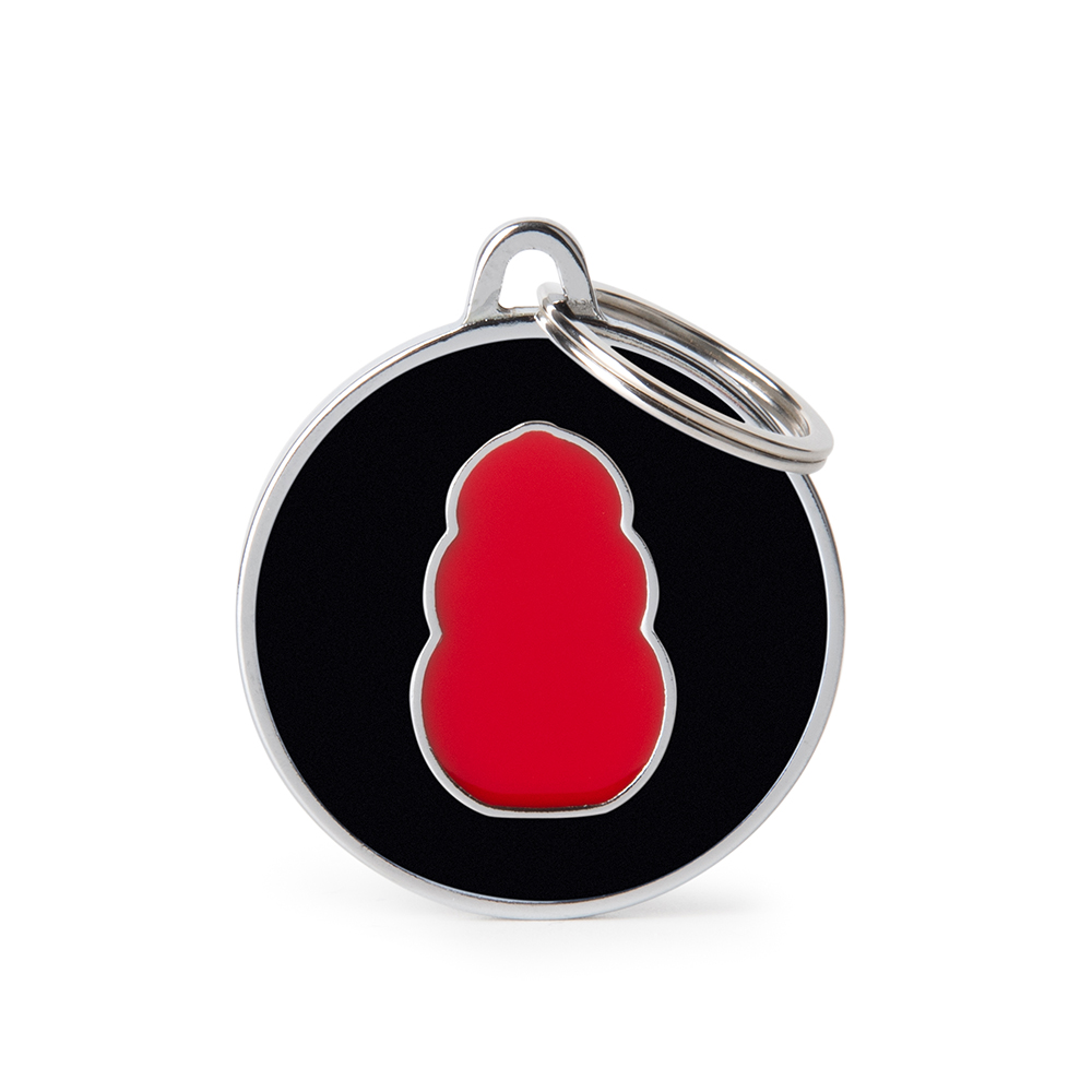 MyFamily Black Circle Red Kong