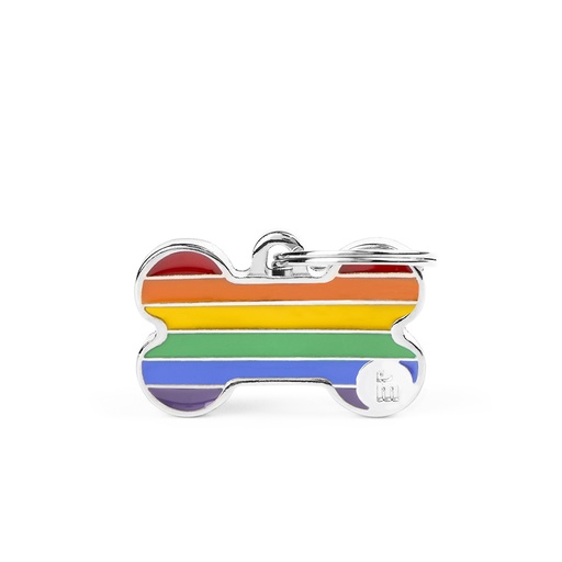 [MF21680] MyFamily Small Bone Rainbow