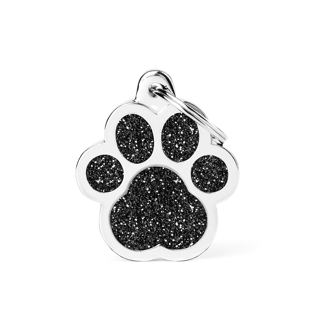 MyFamily Big Paw Glitter Black