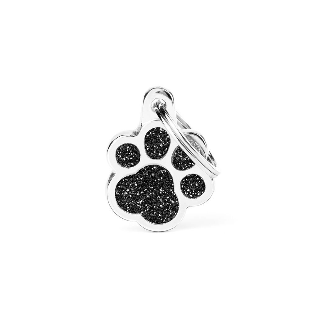 MyFamily Paw Glitter Black