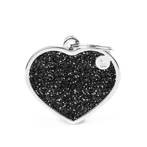 [MF21845] MyFamily Big Heart Black