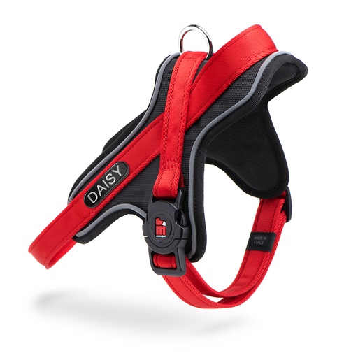 [MF81066] MyFamily Y Harness Memopet ID Red XL