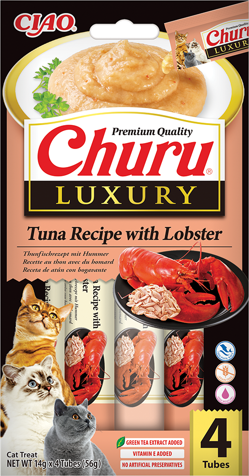 Inaba Churu Luxury Tuna With Lobster (12 x 4 x 14 gr.)