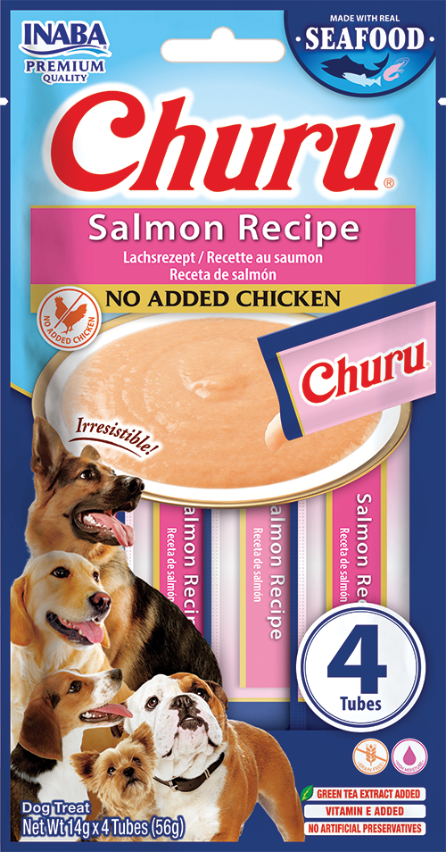 Inaba Dog Churu Salmon (12 x 4 x 14 gr.)