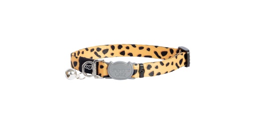 [RCB100CT] Rogz Catz FusionCat Halsband Animalprint (Cheetah, Extra Small)