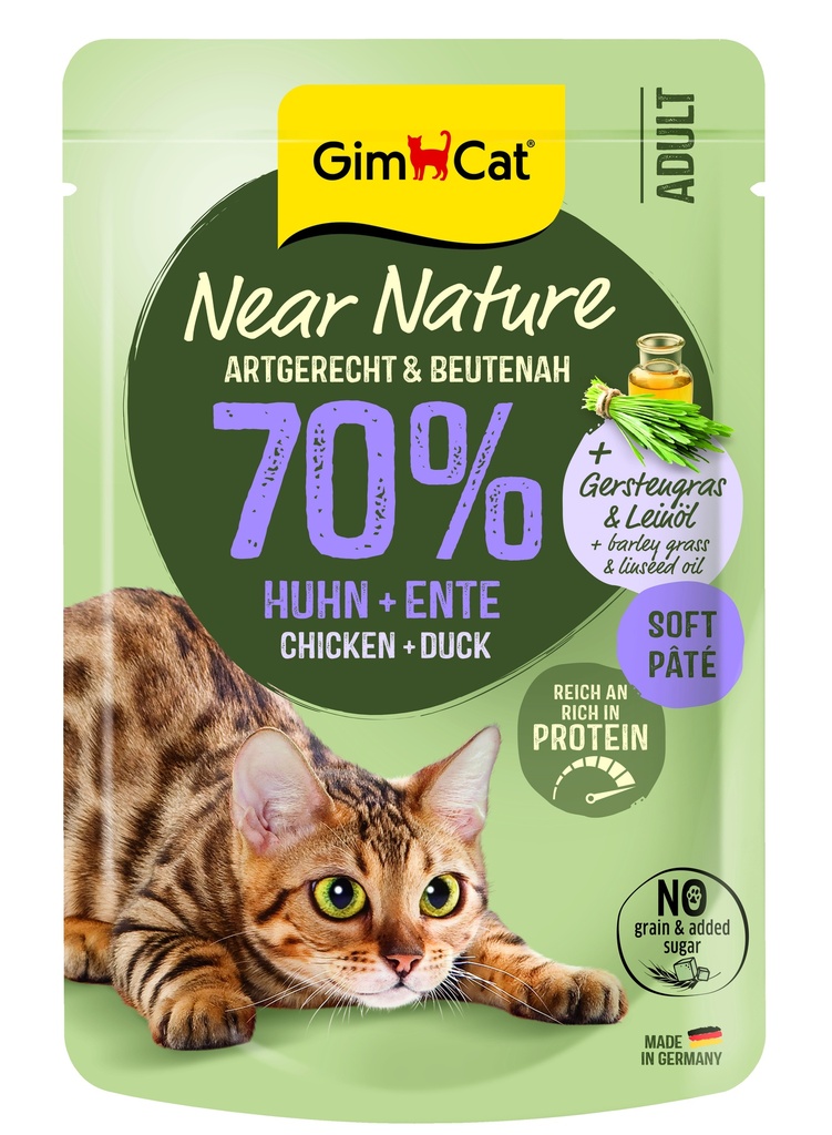 GimCat Near Nature Kip & Eend 85 gr.