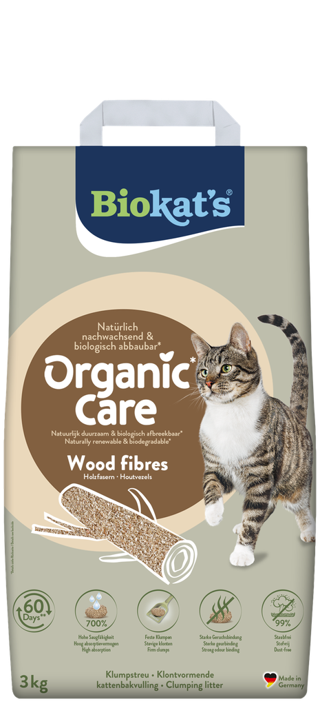 Biokat's Organic Care Wood Fibres