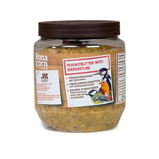[KC02540] Konacorn Vogelpindakaas met Zaadmix (550 gr.)