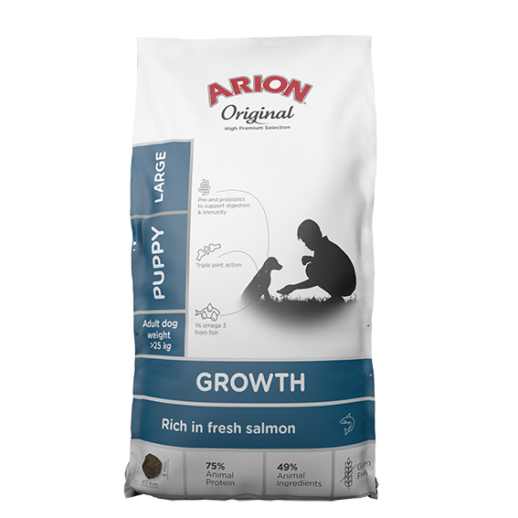 Arion Dog Original Growth Fish Large Breed