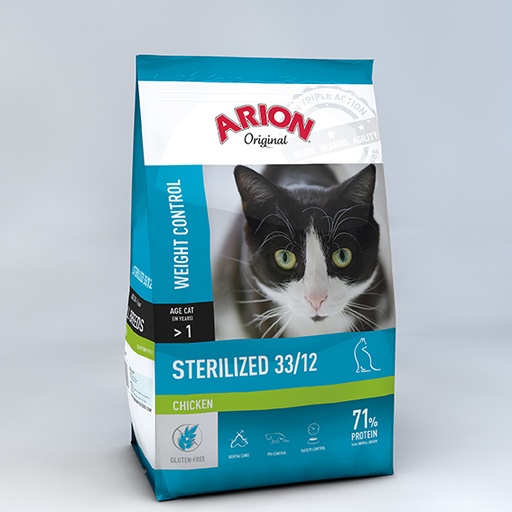 [AR05864] Arion Cat Original Sterilized Chicken (2 kg.)