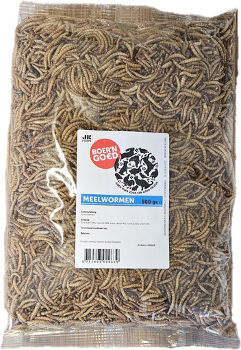 [BG02963] Boer'n goed Meelwormen (500 gr.)