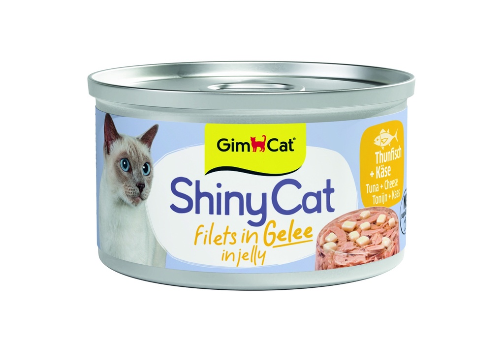 ShinyCat Filets In Jelly Tonijn + Kaas